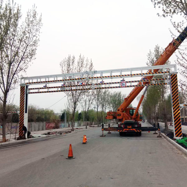 升降式限高架安裝圖 升降式限高架安裝圖